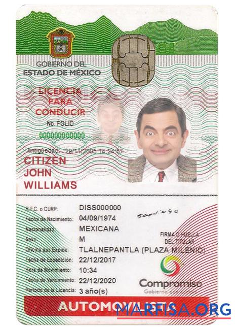 Downloadable MEXICO ID Version 2 download for verification